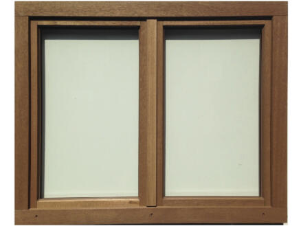 Fenêtre oscillo-battante 2 vantaux 126x118 cm bois 1