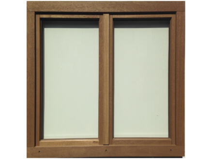 Fenêtre oscillo-battante 2 vantaux 126x138 cm bois 1