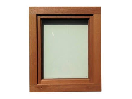 Fenêtre oscillo-battante ouvrant droit 86x118 cm bois