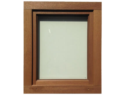 Fenêtre oscillo-battante ouvrant droite 66x78 cm bois