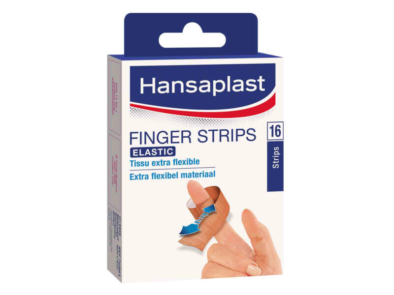 Hansaplast Finger Strips pansement flexible 16 pièces