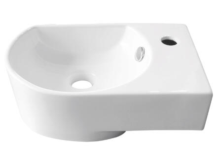 Flexy lave-mains 41x28 cm droite blanc 1