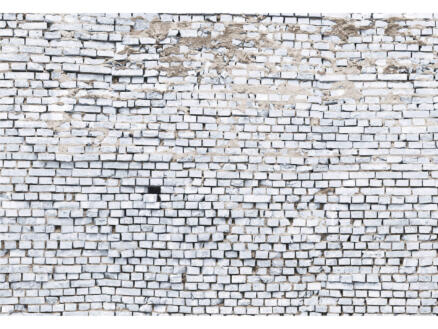 Komar Fotobehang 8 stroken White Brick 1