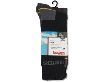 Busters Fresh chaussettes 39-42 noir 1