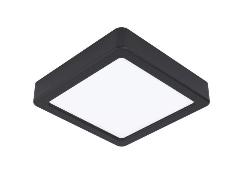 Eglo Fueva 5 plafonnier LED carré 11W noir