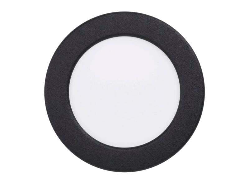 Eglo Fueva 5 spot LED encastrable 5,5W blanc chaud noir
