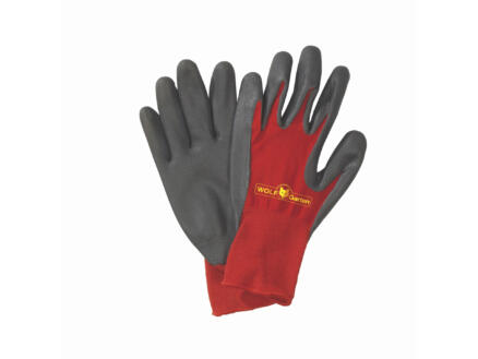 GHBO7 Soil gants de jardinage M rouge 1