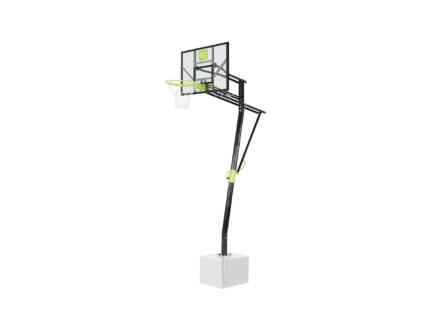 Galaxy basketbalbord grondmontage groen/zwart 1