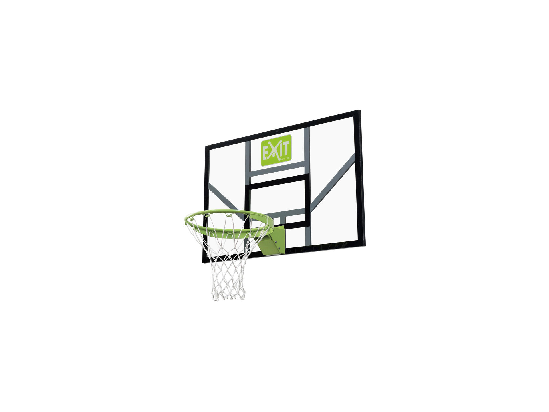 Exit Toys Galaxy panneau de basket avec cercle dunk et filet vert/noir