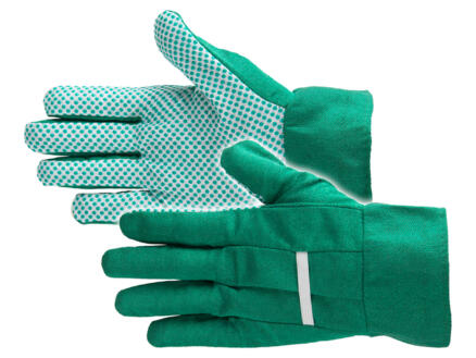 Busters Garden Dot Grip gants de jardinage XL coton vert 1