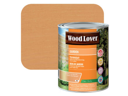 Wood Lover Garden beits 2,5l lichte eik naturel #745