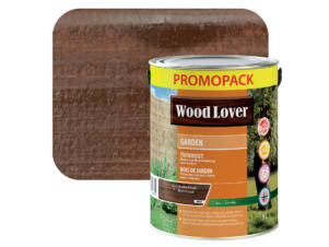 Wood Lover Garden lasure bois 5l brun foncé #223