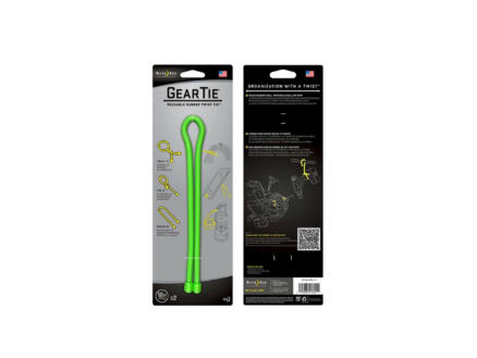 Nite Ize Gear Tie attache-câble 457x10,3 mm vert 2 pièces 1