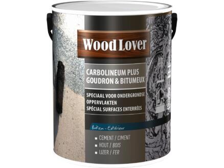 Wood Lover Goudron impregneermiddel 4l zwart
