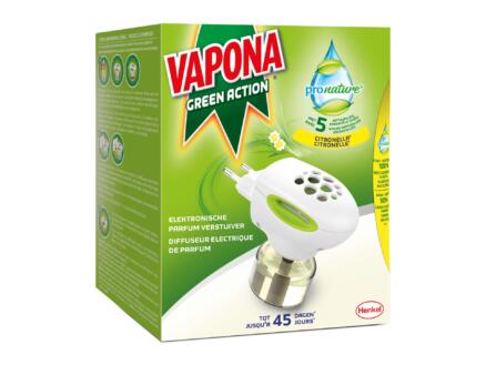 Vapona Green Action Pronature diffuseur anti-moustiques 230V 45 nuits 1
