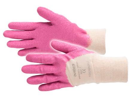 Busters Grippo Pastel gants de jardinage S coton rose