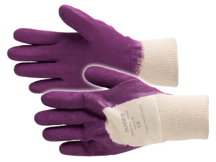 Busters Grippo Pastel gants de jardinage XL coton pourpre 1