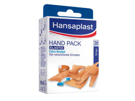 Hansaplast Hand Pack pansements flexibles 20 pièces 1