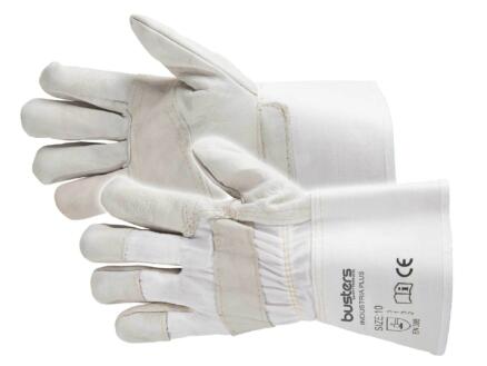 Busters Industria Plus gants de travail XL cuir blanc 1