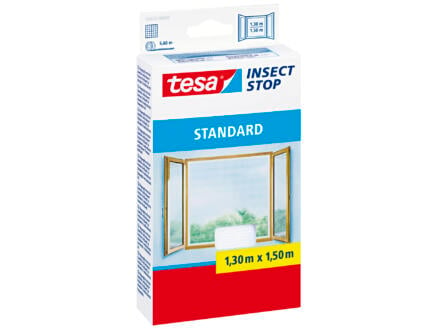 Tesa Insect Stop Standard klittenband ramen 1,3x1,5 m wit 1