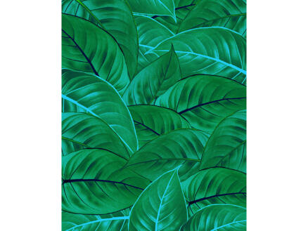 Komar Jungle Leaves digitaal fotobehang vlies 2 stroken 1