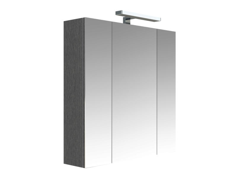 Armoire 3 Portes L 222 Cm Sarlat Imitation Chene En 2020 Armoire 3 Portes Commode 3 Tiroirs Decoration Maison