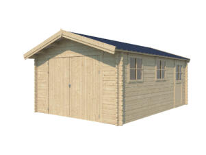 Woodlands Kirkenes garage 565x385x255 cm hout anticondensbescherming