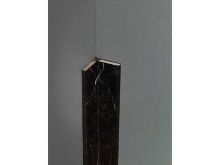 Kniklijst 50x2 mm 270cm calm black marble 2 stuks