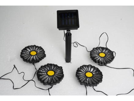 Garden Plus LED lamp solar madeliefje 5W 4 stuks