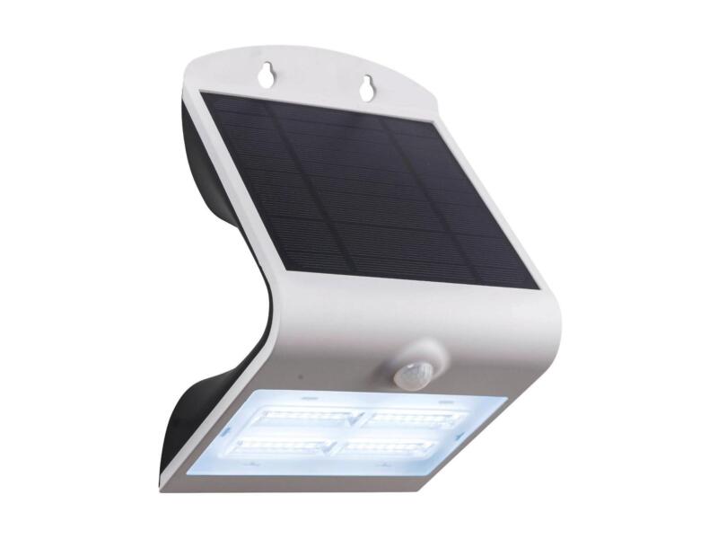 Eglo Lamozzo applique murale solaire LED 3,2W avec détecteur blanc/noir