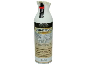 Rust-oleum Laque en spray toutes surfaces universal satiné 0,4l blanc