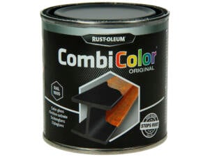 Rust-oleum Laque peinture métal satin 0,25l noir foncé