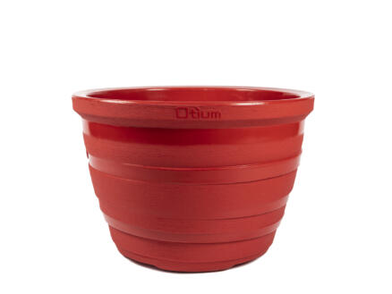 Lignum 40 pot à fleurs 64cm rouge 1