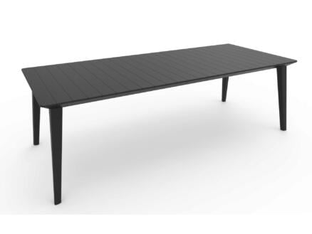 Lima table de jardin 240x90 cm graphite 1