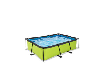 Lime piscine 220x150x65 cm + pompe filtrante 1