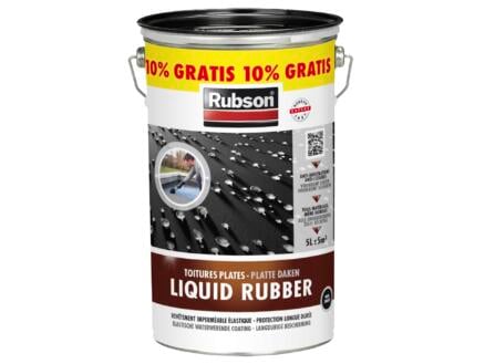 Liquid rubber 5l + 10% gratis zwart 1