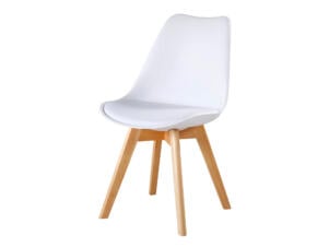 Lisa chaise blanc 4 pièces