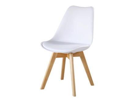 Lisa chaise blanc 4 pièces 1