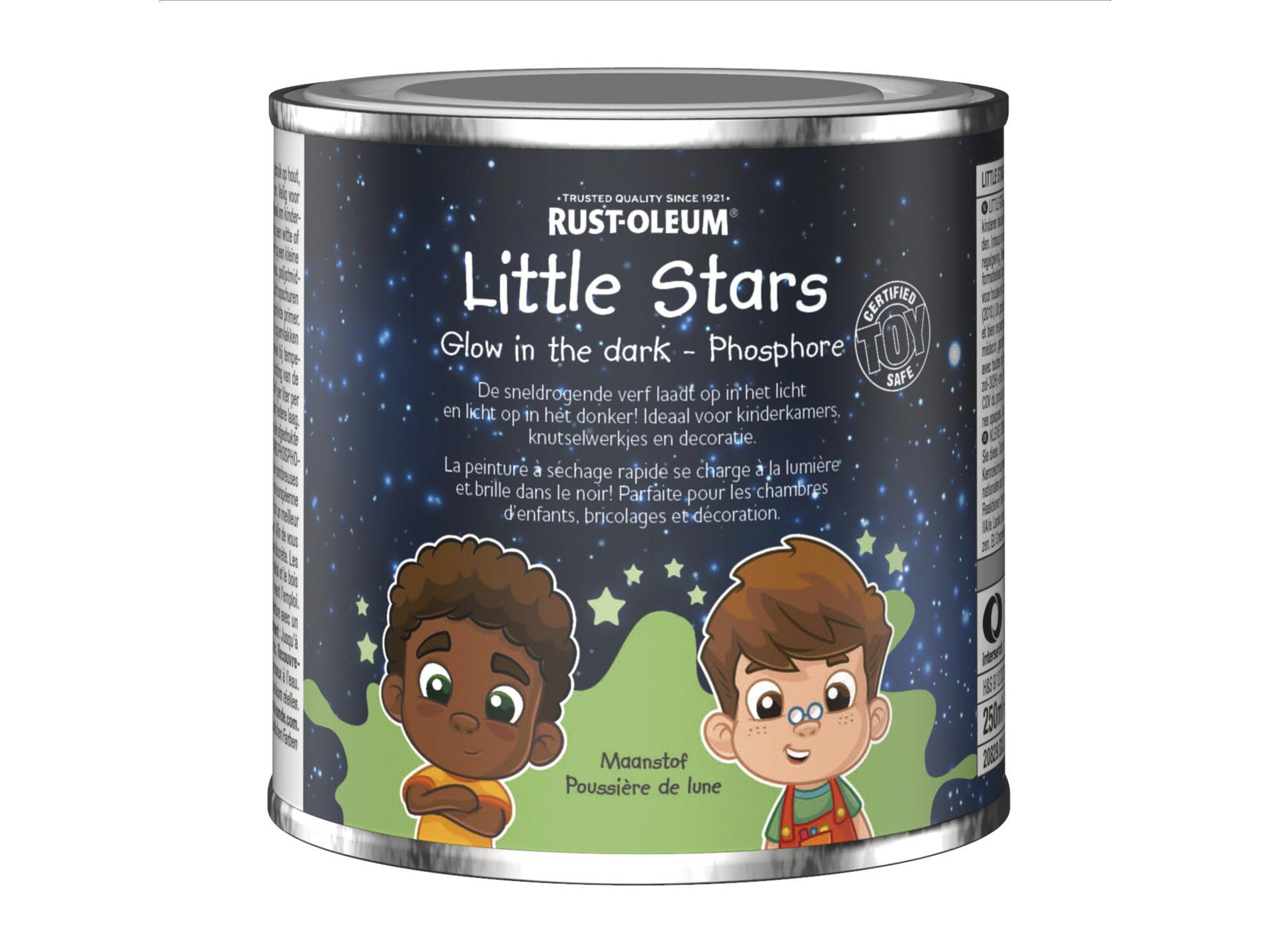 Rust-oleum Little Stars glow in the dark muur- en plafondverf 250ml maanstof