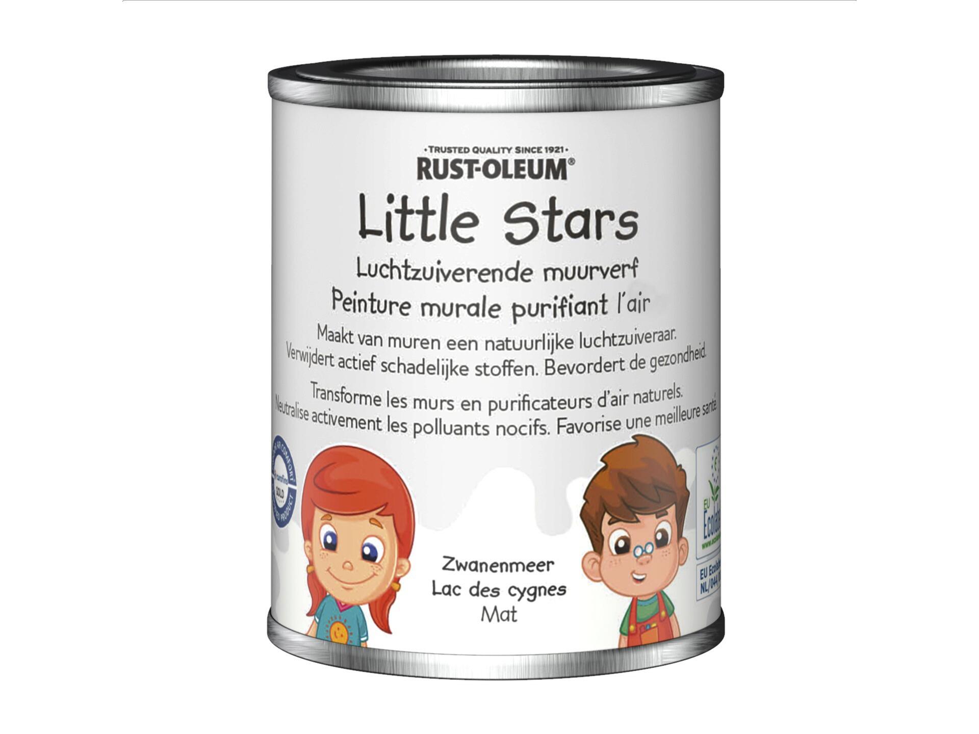 Rust-oleum Little Stars luchtzuiverende muurverf 125ml zwanenmeer