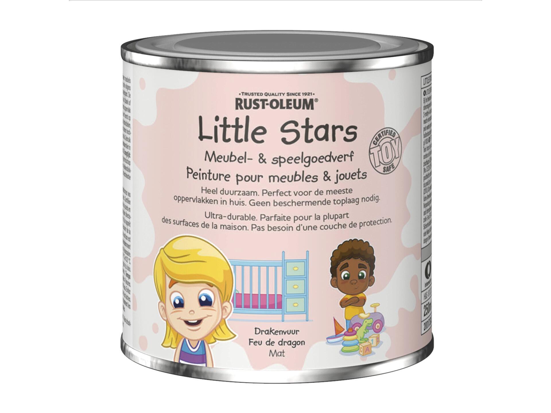 Rust-oleum Little Stars meubel- en speelgoedverf 250ml drakenvuur