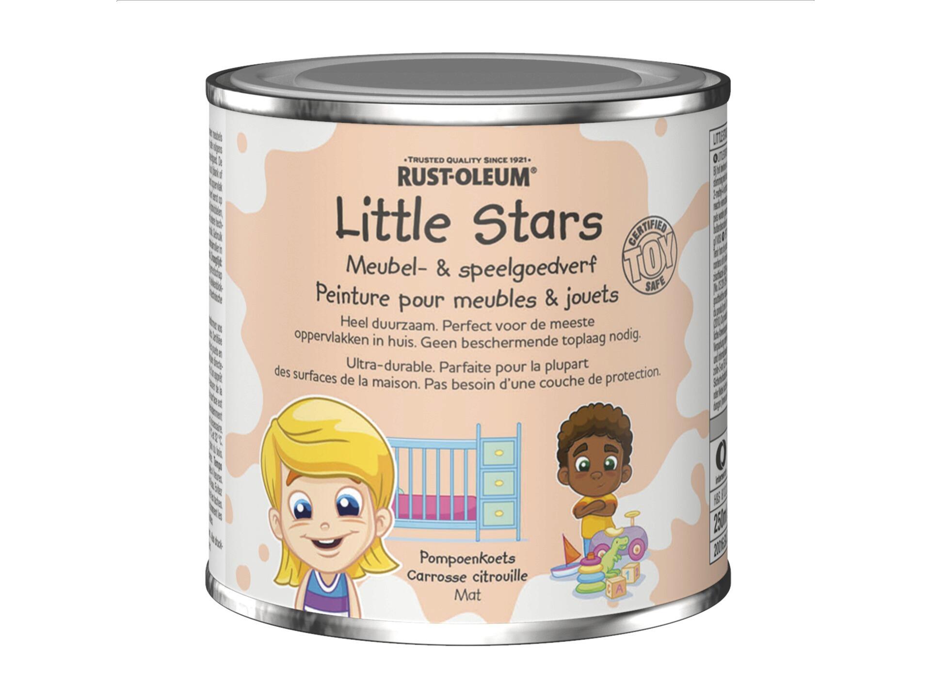 Rust-oleum Little Stars meubel- en speelgoedverf 250ml pompoenkoets