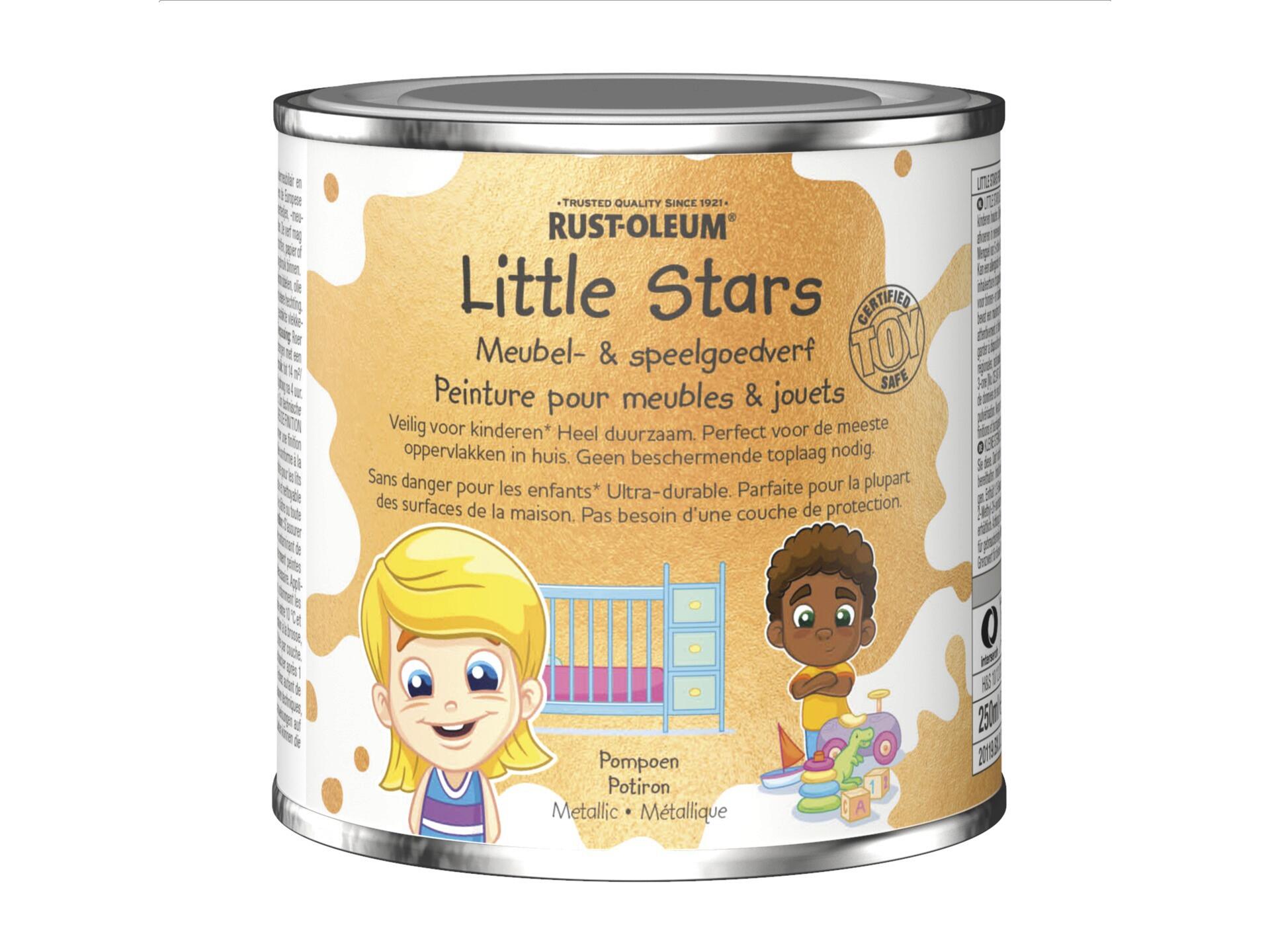 Rust-oleum Little Stars peinture pour meubles et jouets 250ml potiron