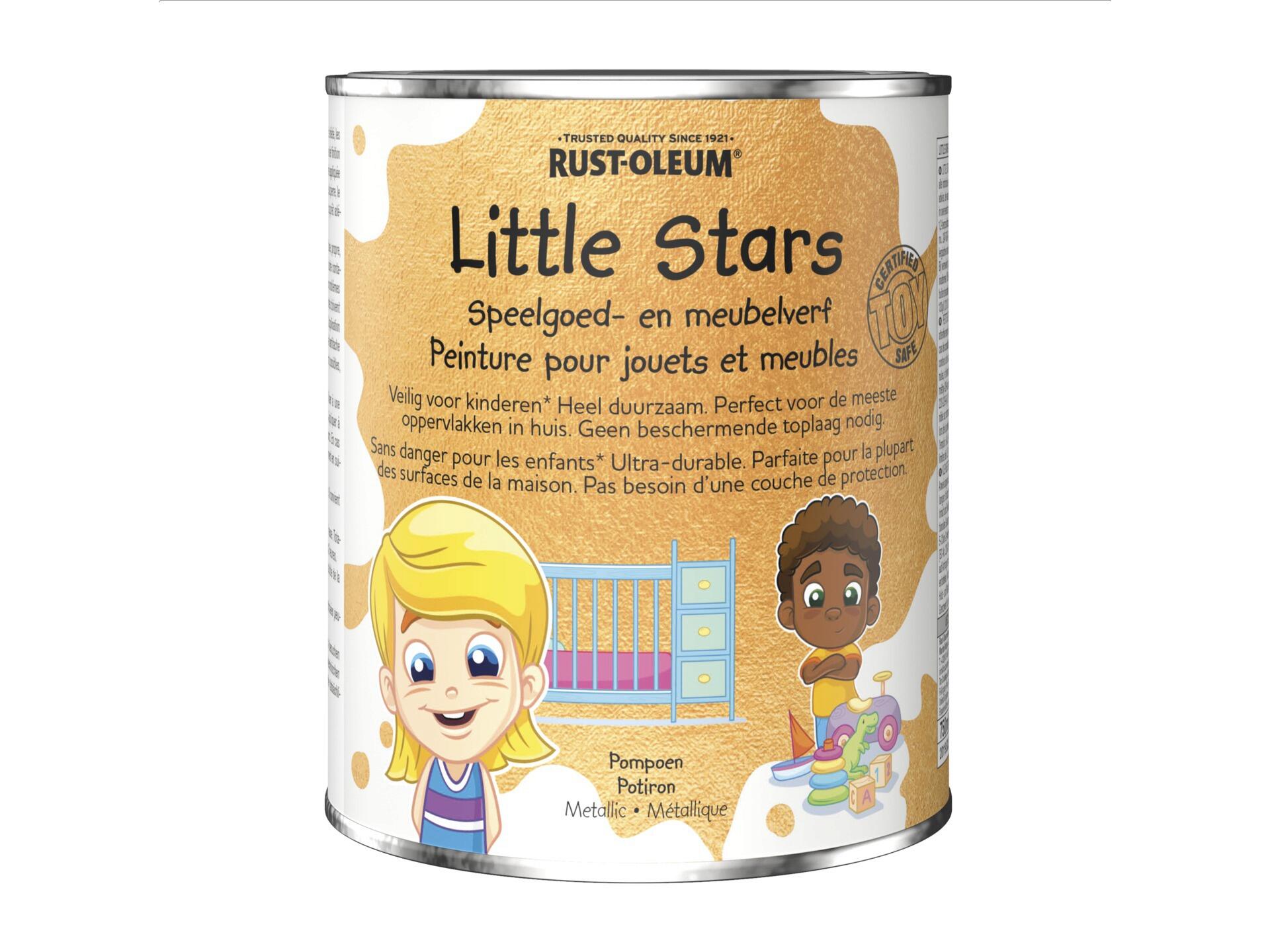 Rust-oleum Little Stars peinture pour meubles et jouets 750ml potiron