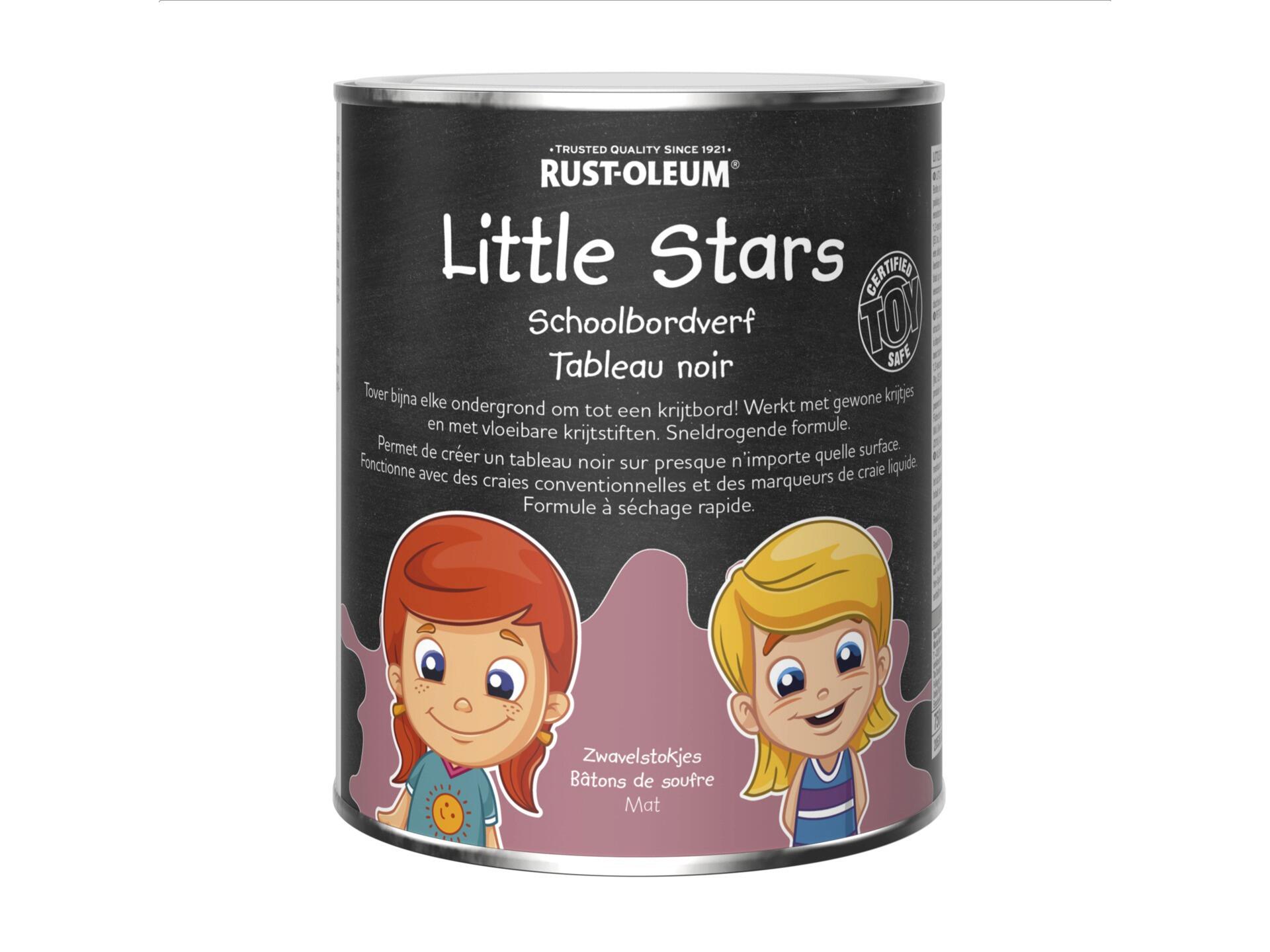 Rust-oleum Little Stars peinture pour tableau noir 750ml bâtons de soufre