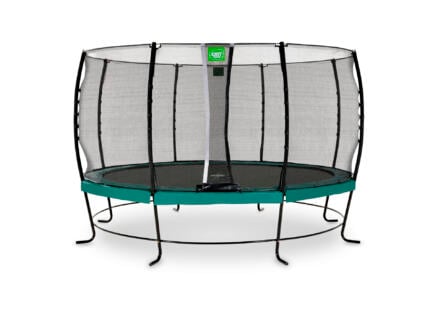 Lotus Classic trampoline 427cm + veiligheidsnet groen 1