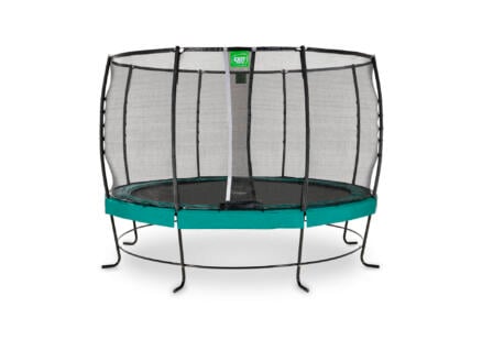 Lotus Premium trampoline 366cm + veiligheidsnet groen 1