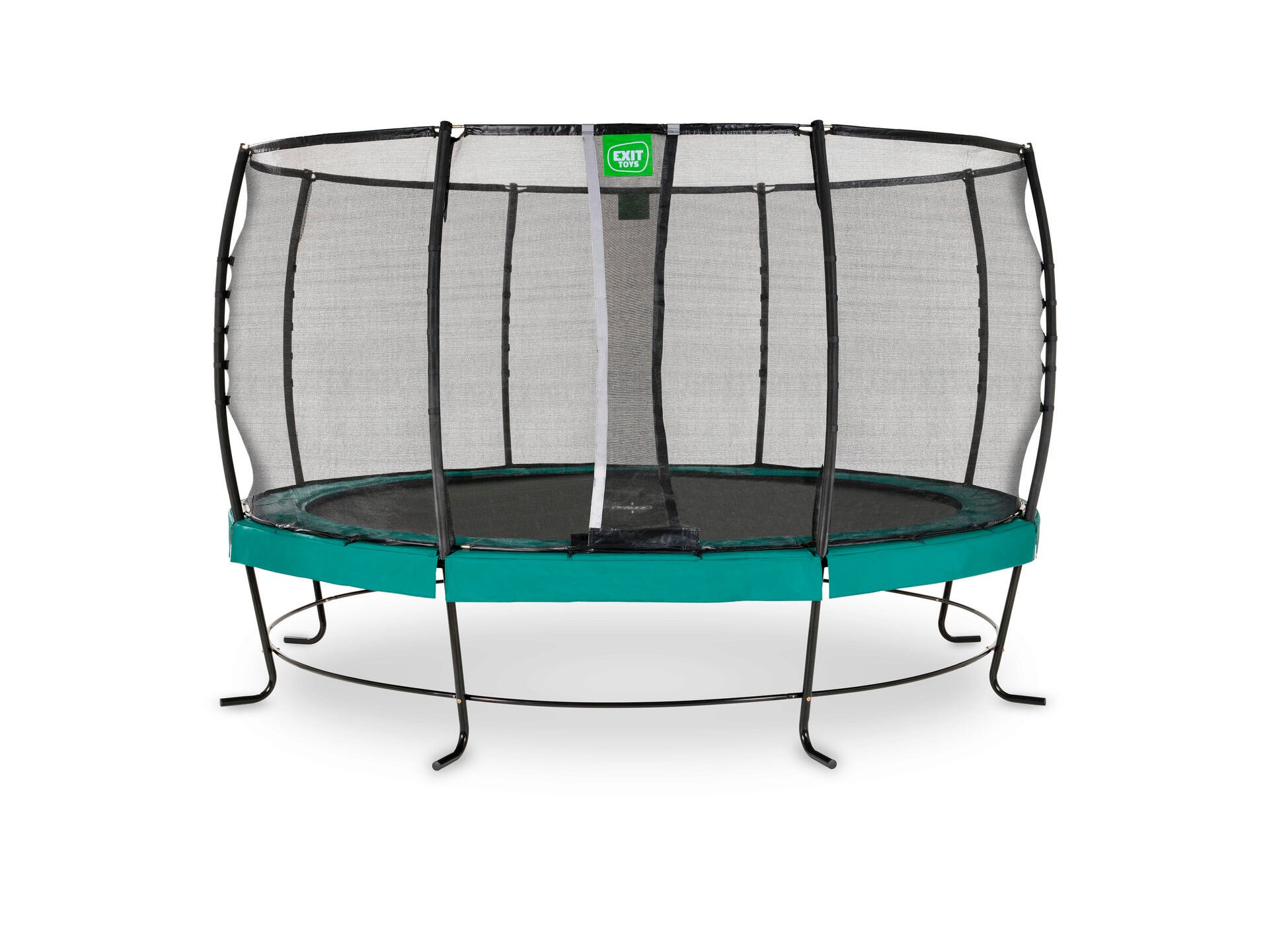 Exit Toys Lotus Premium trampoline 427cm + filet de sécurité vert