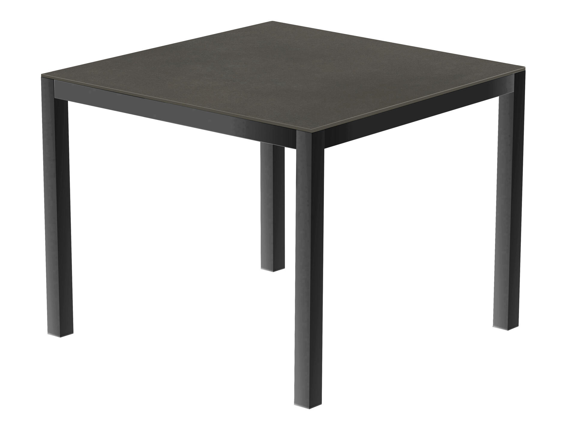 Luxury Cement table de jardin 90x90 cm anthracite | Hubo