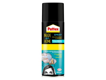 Pattex Made at Home colle en spray repositionnable 400ml transparent 1